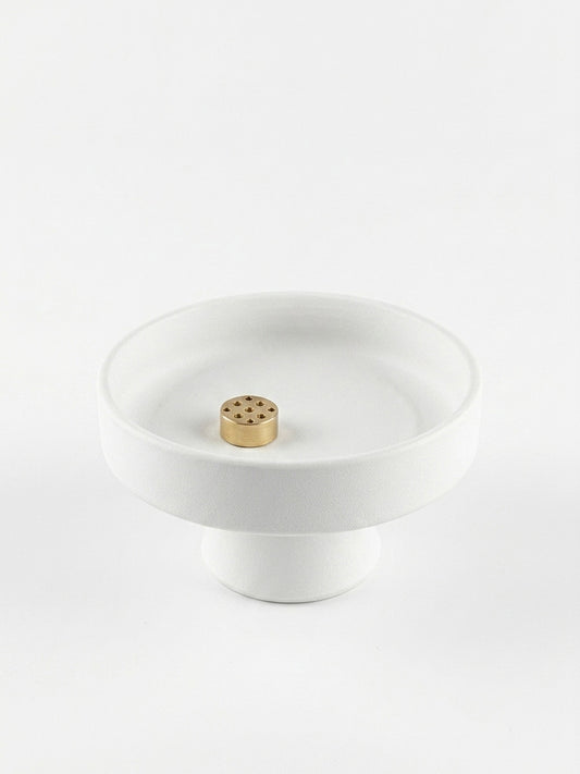 Pedestal Ceramic Incense Burner